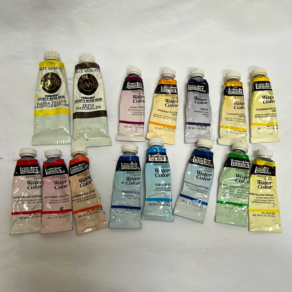 liquitex watercolor paint